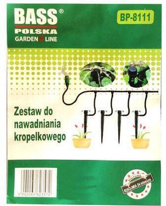 Bass Polska Αυτόματο Πότισμα Σταγόνας για 10 Γλάστρες 10τμχ