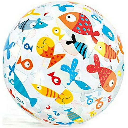 Intex Lively Inflatable Beach Ball 51 cm (Various Designs/Colours)