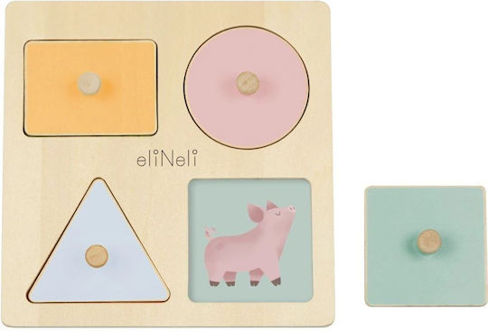 Eli Neli Babyspielzeug Lernbox aus Holz mit Sounds für 12++ Monate