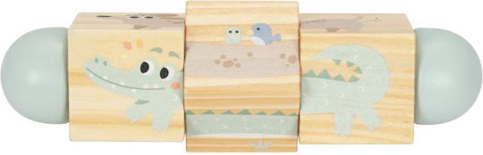 Eli Neli Babyspielzeug Lernbox aus Holz mit Sounds für 12++ Monate