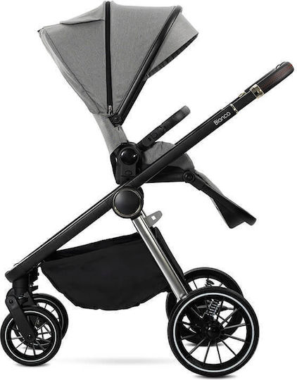 Lorelli Bianca Adjustable 3 in 1 Baby Stroller Suitable for Newborn Gray
