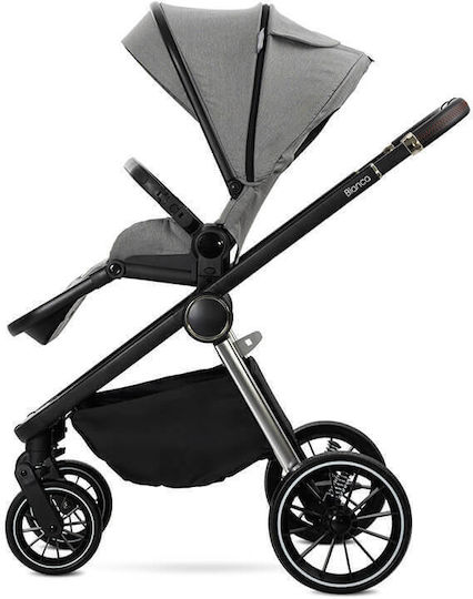 Lorelli Bianca Adjustable 3 in 1 Baby Stroller Suitable for Newborn Gray