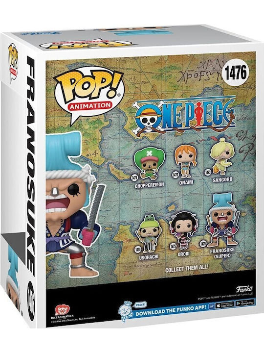 Funko Pop! Animation: Ein Stück - Franosuke 1476 Übergröße (15cm)