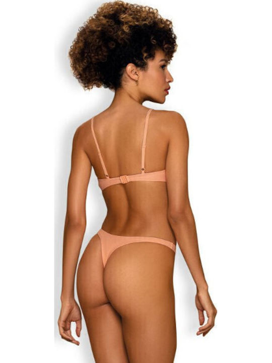Mexico Beach Set Bikini Portocaliu