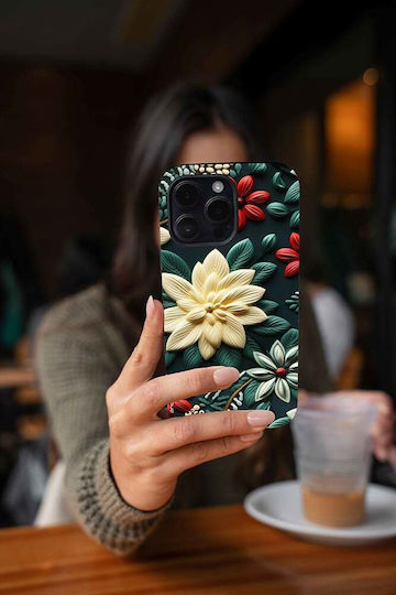 Sonique 3D Flower Series Case for Apple iPhone XR Green