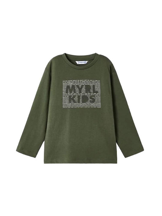 Mayoral Children's Blouse Long Sleeve Haki