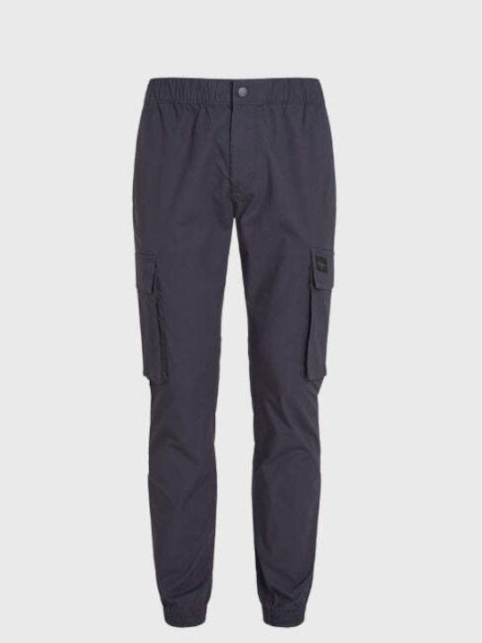 Trousers Cargo Elastic Blue