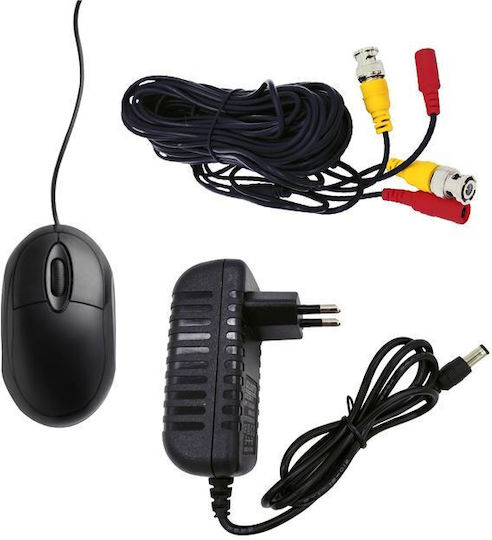 Überwachungssystem 8 Kameras Kameras Überwachungskamera 1080p mit Rekorder DVR & Monitor