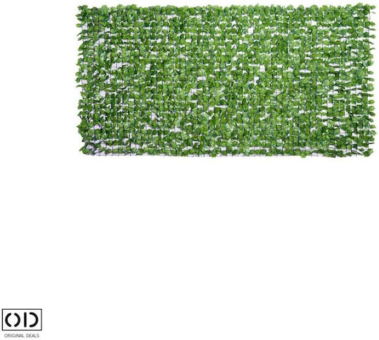Ecran de intimitate artificial verde pentru terasă, foișor, balcon Model premium protecție UV la căldură înaltă Dimensiune 300 x 50 cm Verde natural Oferte originale