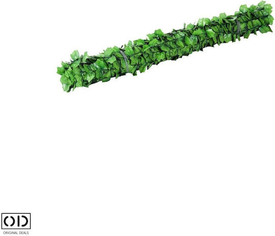 Ecran de intimitate artificial verde pentru terasă, foișor, balcon Model premium protecție UV la căldură înaltă Dimensiune 300 x 50 cm Verde natural Oferte originale