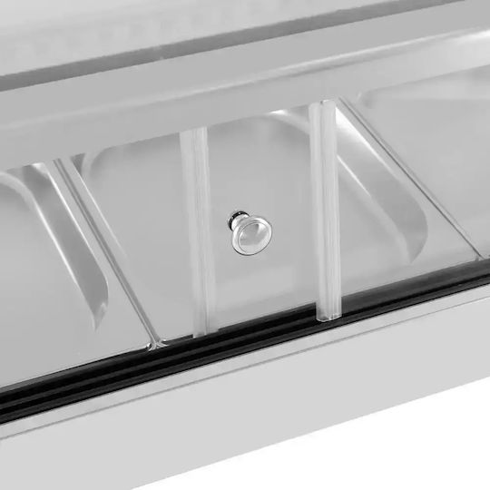 Dynamic Vitrină încălzită cu cameră cu Putere 500W L86.2 x l42 x Î33.6 cm