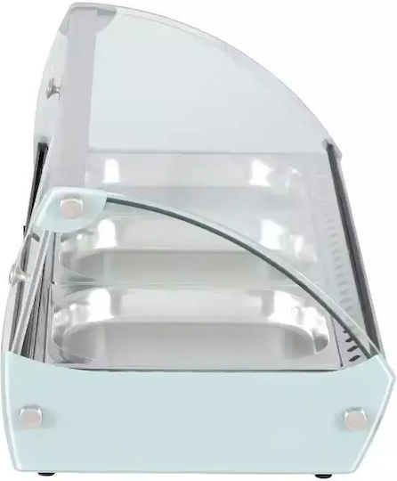 Dynamic Vitrină încălzită cu cameră cu Putere 500W L86.2 x l42 x Î33.6 cm