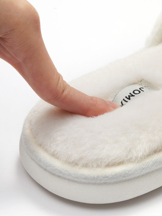 Jomix Anatomical Women's Slippers in White color