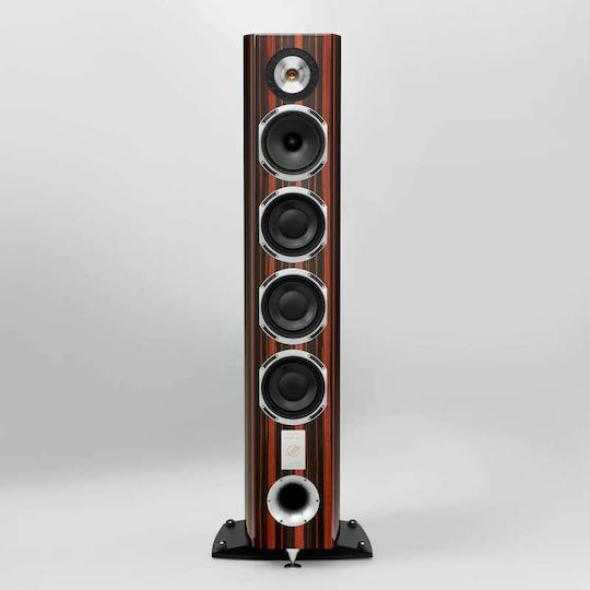 Magellan Quatuor 40th Paar Hi-Fi Lautsprecher Boden 260W 3 Anzahl von Fahrern B42.3xT37.1xH133.8cm. Zebrano