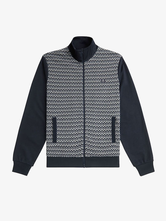 Fred Perry Men's Knitted Cardigan Navy