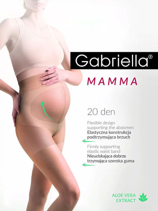 Gabriella Mamma 20den Women's Maternity Tights Plus Size XL Gab108xl-nero Black Gabriella Mamma 20den Women's Maternity Tights Plus Size XL Gab108xl-nero Black