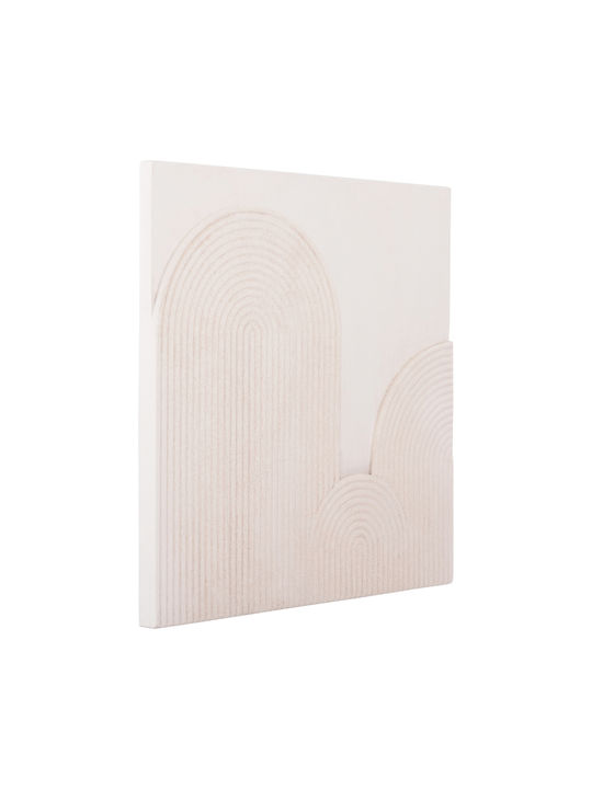 HomeMarkt Santorini Πίνακας Ξύλινος 80x4.5cm