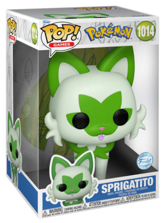 Funko Pop! Animation: Sprigatito Übergröße 10"​ (25cm) Sonderausgabe
