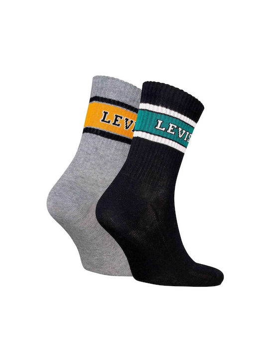 Levi's Patterned Socks Green/black 2Pack