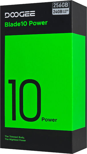 Doogee Blade10 Power Dual-SIM (6GB/256GB) Widerstandsfähig Smartphone Schwarz