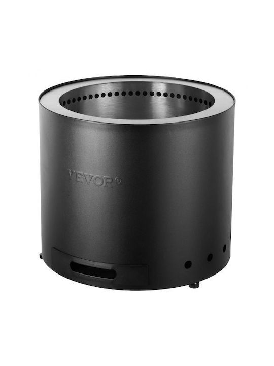 Vevor Kamin Draußen Metallisch Gray