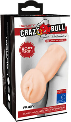 Crazy Bull Ruby Realistic Masturbator Vagina
