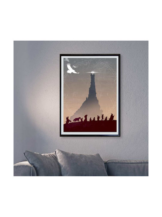 Poster Lord Rings Mountain Journey Mv129 21cm X 30cm