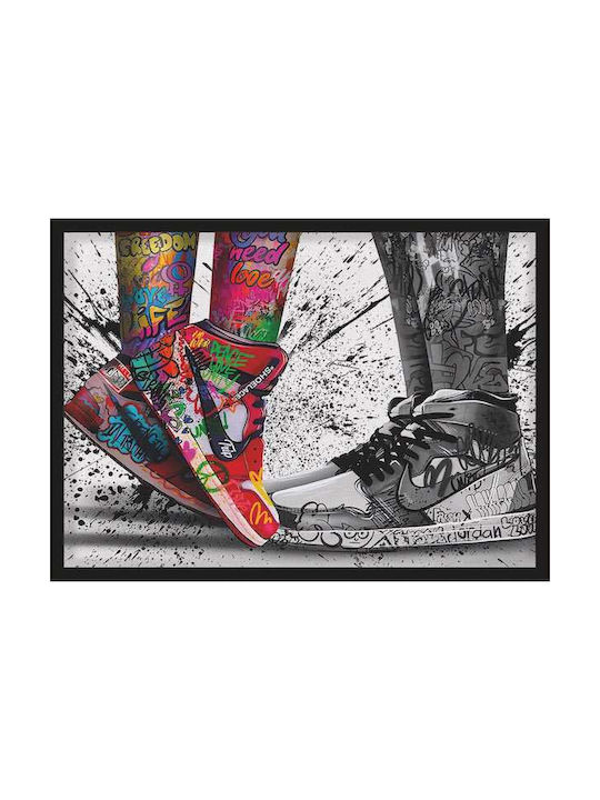 Poster Graffiti Sneakers Snk070 30cm X 40cm