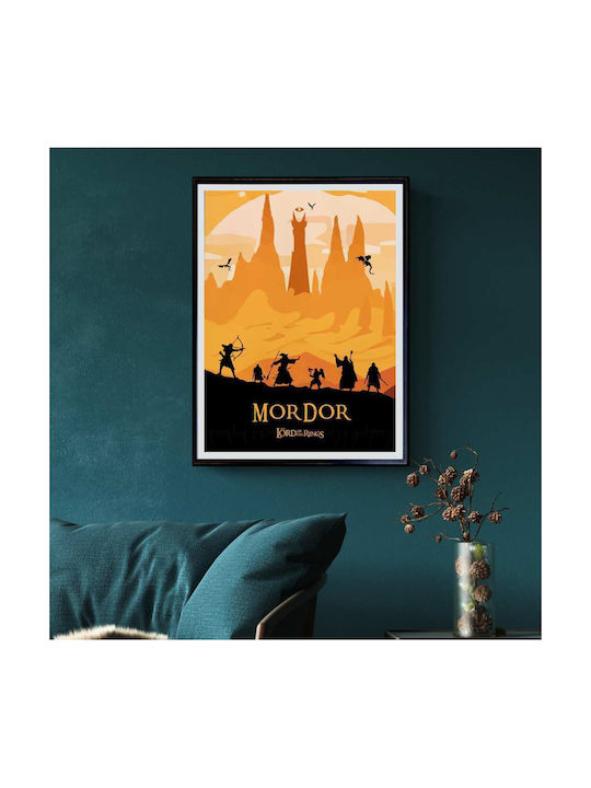 Poster Lord Rings Mordor Mv127 21cm X 30cm