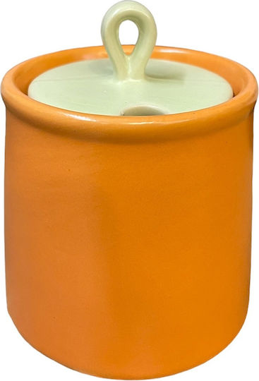 Milchkanne & Zuckerdose Set Servieren Orange 1Stück