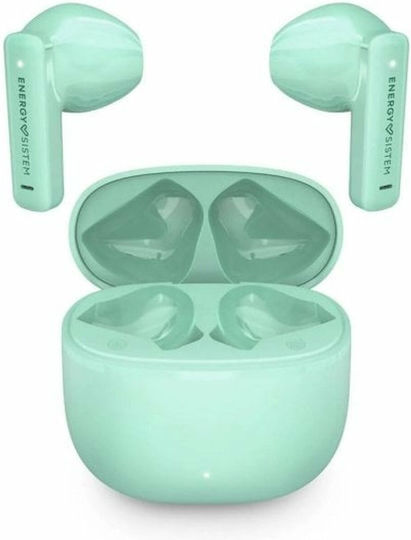 Energy Sistem StreetMusic Earbud Bluetooth Handsfree Earphones with Charging Case Green
