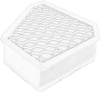 Euro 6 Luftfilter Panel Fiat Ducato 2.3d 05.19 Automatikgetriebe