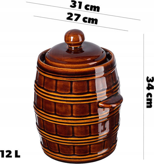 Kadax Γάστρα Κεραμική 12lt