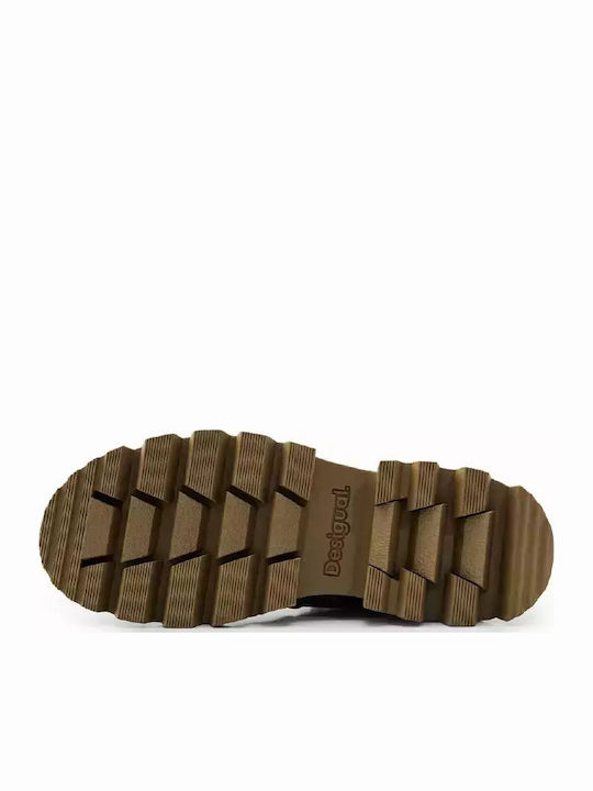 Ghete Dama Culoare Full Face Kaki