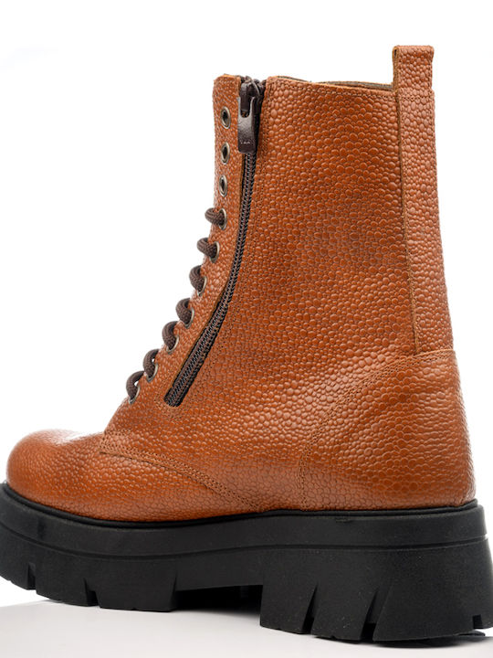 Leather Boots Camel