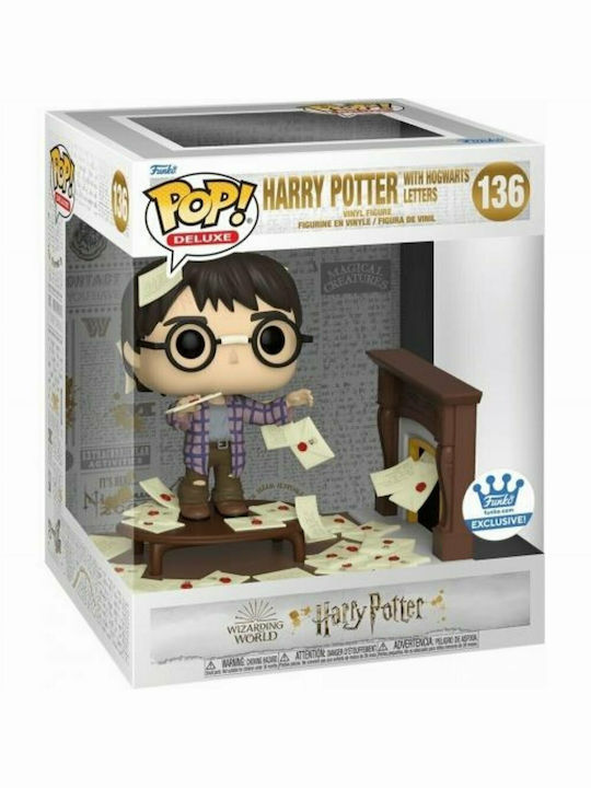 Funko Поп! Deluxe: Хари Потър - Harry Potter с писма от Хогуортс 136 Специално издание