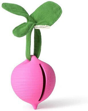 Oli&Carol Pacifier Case from Plastic Ramona The Radish Purple