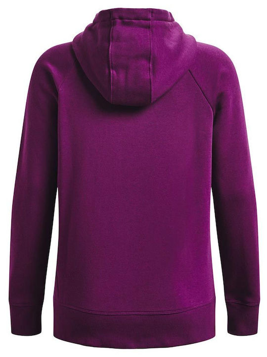 Rival Long Women's Sweatshirt Hooded Purple