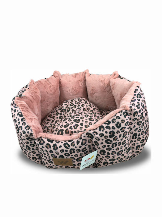 Woofmoda Animal Print Καναπές Σκύλου Ροζ 39x32εκ. Woofmoda Animal Print Καναπές Σκύλου Ροζ 39x32εκ.