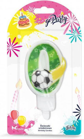 Mk Candle Number Football 0 Zero Universal