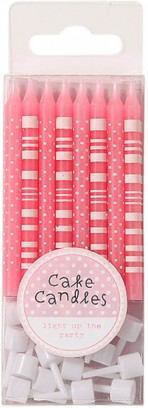 Talking Tables Lumânare de Zi de Naștere Simplu în Culoare Roz 16buc PK-CANDLES-V2
