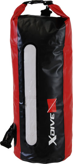 Xdive Waterproof Bag Tube 30L Black Red Black Red