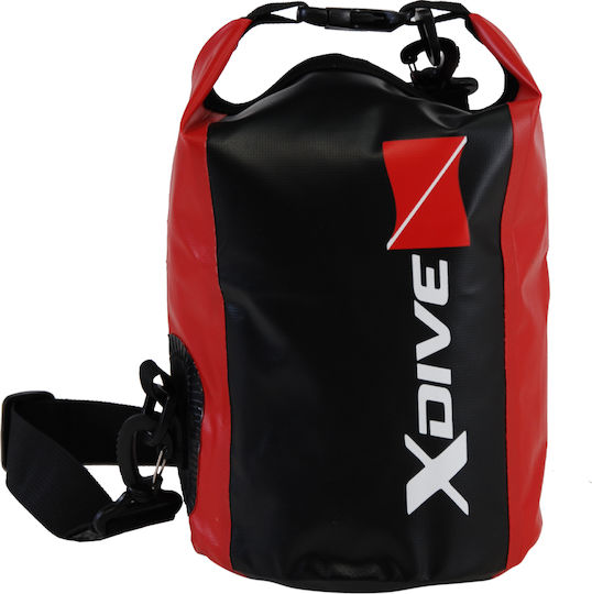 XDive Tube Waterproof Shoulder Bag 7.5L Black