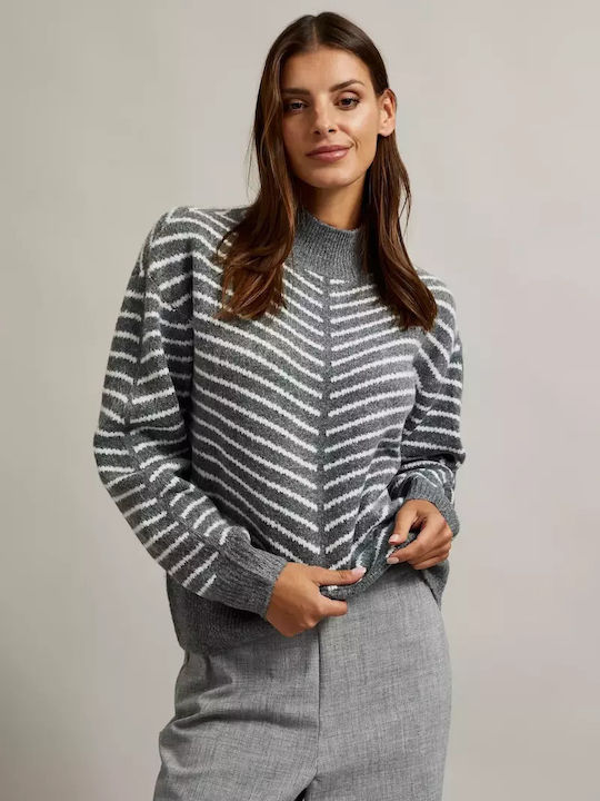 Make your image Pullover grey Z-SW-4526