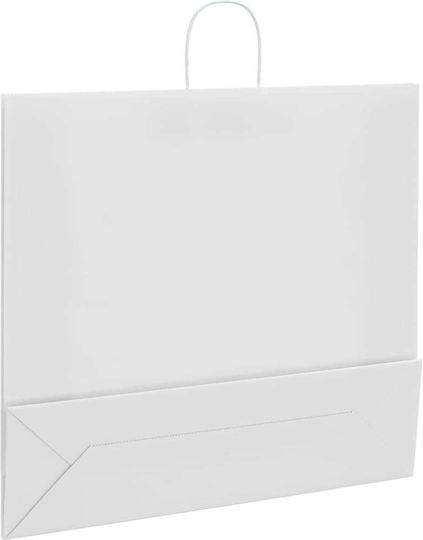 vidaXL Paper Bag for Gift White 54x49x15cm. 250pcs