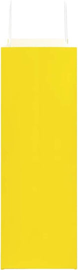 vidaXL Хартиена Чанта за Подарък Жълта 45x48x17см. 50бр
