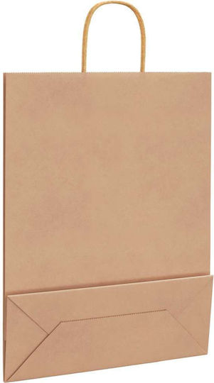 vidaXL Paper Bag for Gift Brown 32x42x12cm. 250pcs