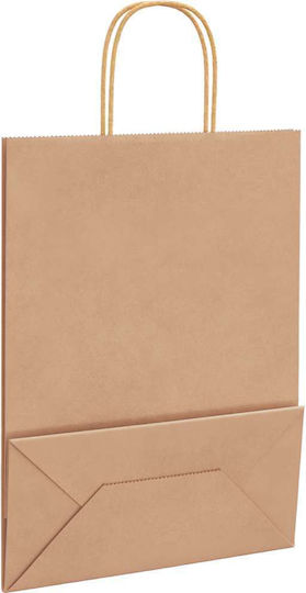 vidaXL Χάρτινη Τσάντα για Δώρο Καφέ 26x35x12εκ. 250τμχ