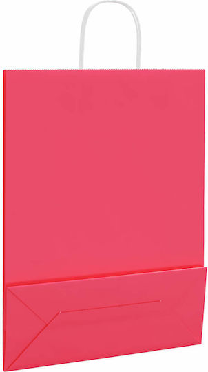 vidaXL Papier Tasche für Geschenke Rosa 32x42x12cm. 50Stück