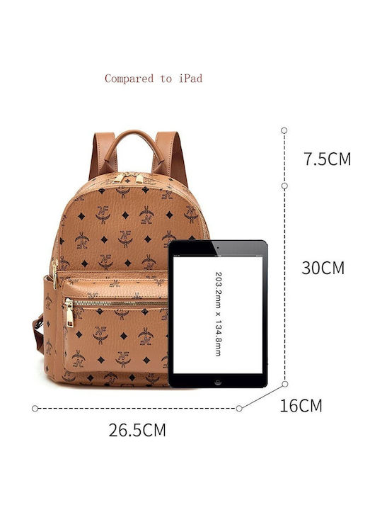 Women's Bag Backpack Brown